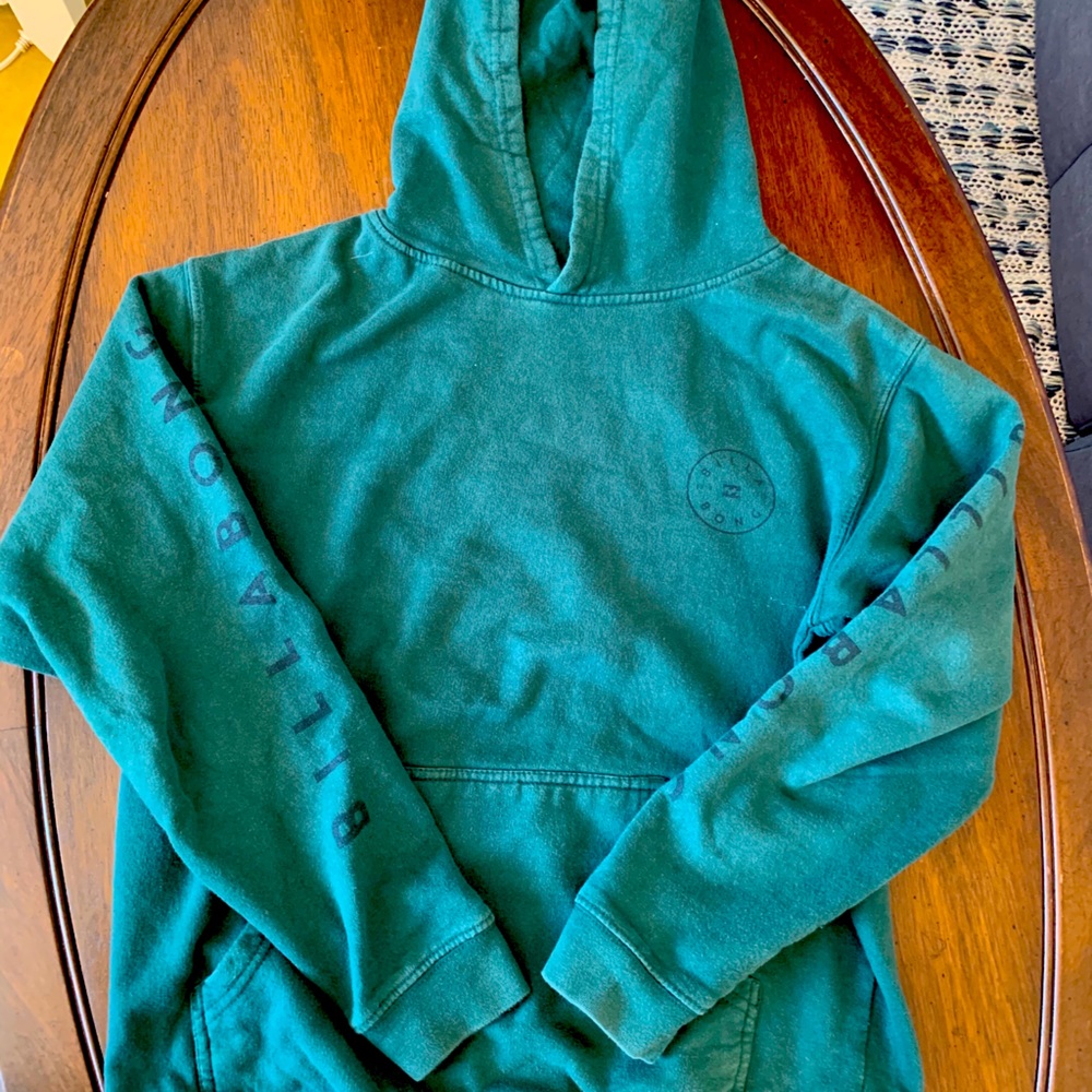 Boys  Forest Green Billabong Hoodie